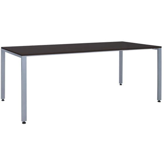 【メーカー直送】カグクロ ミーティングテーブルTKシャープタイプW1800×D750 ダークブラウン...