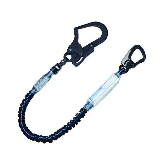 【お取り寄せ】KH ジャバラ剣総アルミ自在小フック17黒／青ライン S1T6WB-17 墜落制止用器...