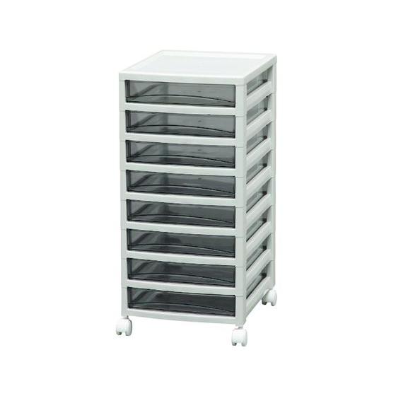 【お取り寄せ】アイリスオーヤマ オフィスチェスト 浅8段 226221 OCE-S800R クローゼ...