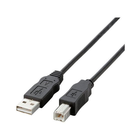 エレコム USB2.0ケーブル RoHS指令対応 A-B 2m USB2-ECO20 ＵＳＢケーブル...