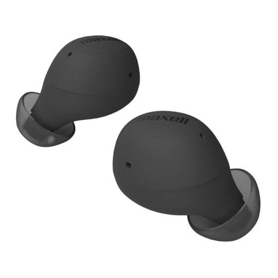 【お取り寄せ】マクセル 完全ワイヤレスイヤフォン e angle select グレー ヘッドホン ...