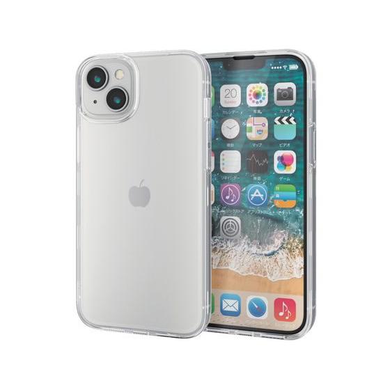 【お取り寄せ】エレコム iPhone14 Plus ケース カバー ハード PM-A22BHV360...