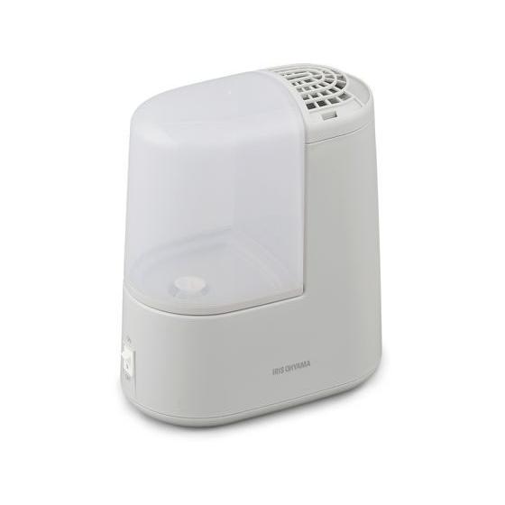 アイリスオーヤマ スチーム式加湿器 120ml ミストグレー AHM-H12B-H スチーム式加湿器...