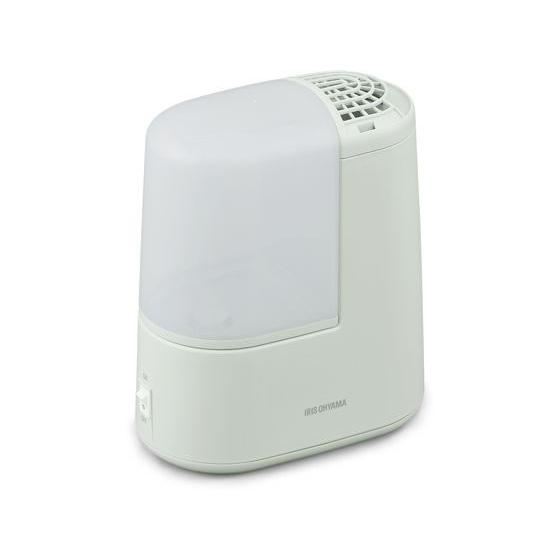 アイリスオーヤマ スチーム式加湿器 120ml フォググリーン AHM-H12B-G スチーム式加湿...