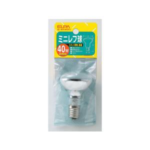 【お取り寄せ】朝日電器 ミニレフ球 40W E17フロスト G-91H レフランプ ビームランプ 電球 蛍光灯 ライト 照明器具 家電