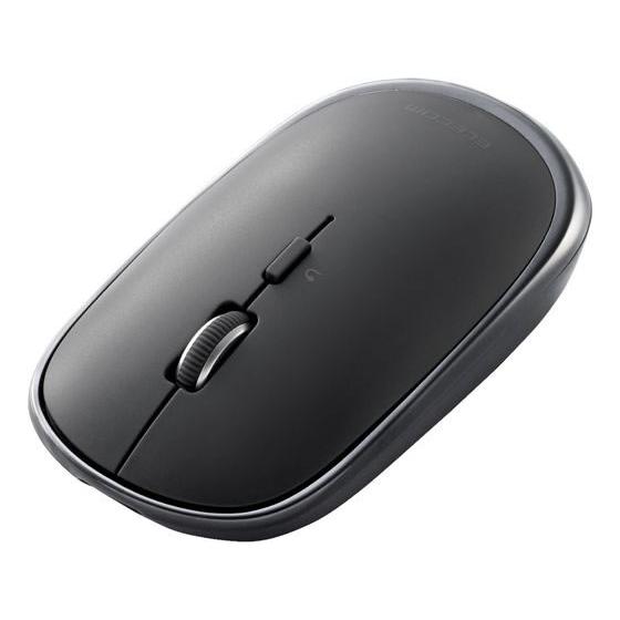 エレコム 無線マウス 静音 充電式 ガンメタルブラック M-TM15BBGM EC マウス キーボー...