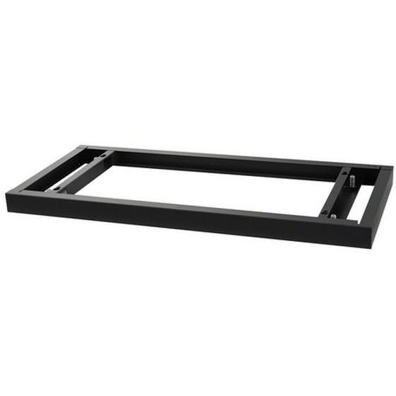 【メーカー直送】Netforce ベース イーセンブリーシステム収納庫専用 ブラック【代引不可】【お...