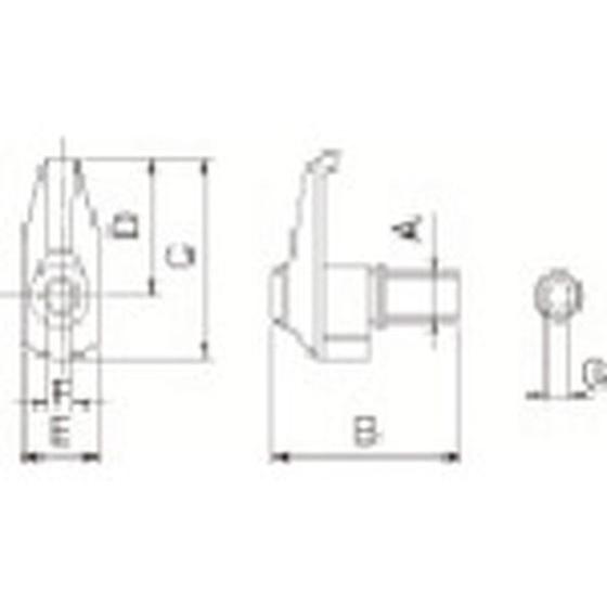 【お取り寄せ】京セラ/部品/CPS-5R 穴あけ工具 ホルダ ホルダ部品 切削工具 作業