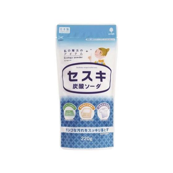 【お取り寄せ】紀陽除虫菊 セスキ炭酸ソーダ 220g K-9011 室内用 掃除用洗剤 洗剤 掃除 ...