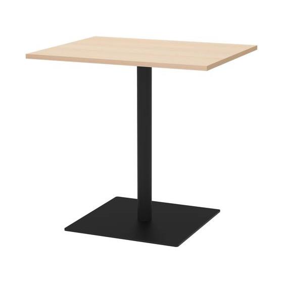 【メーカー直送】アール・エフ・ヤマカワ リスタ カフェテーブル 750×600 ナチュラル【代引不可...