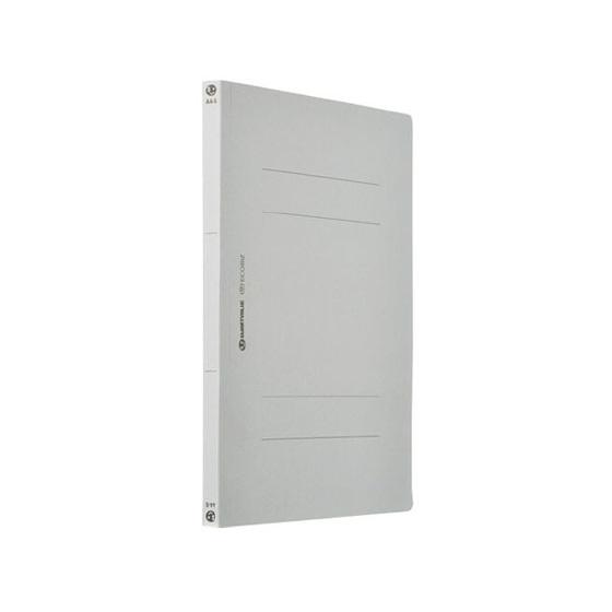 スマートバリュー フラットファイル A4タテ 灰 10冊 D017J-GY 通常タイプ Ａ４ フラッ...