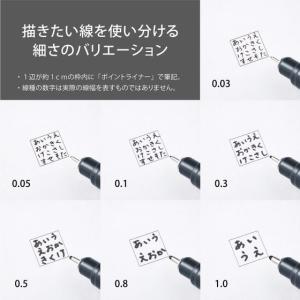 ぺんてる ミリペン ポイントライナー 0.03...の詳細画像4