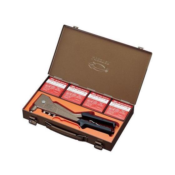 【お取り寄せ】エビ ハンドリベッターツールキット HR102D リベッター ナッター タッカー 作業...