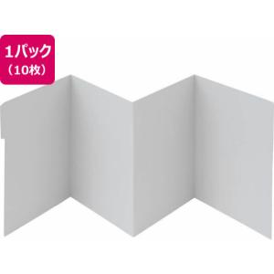 プラス 楽譜台紙 A4 グレー 10枚