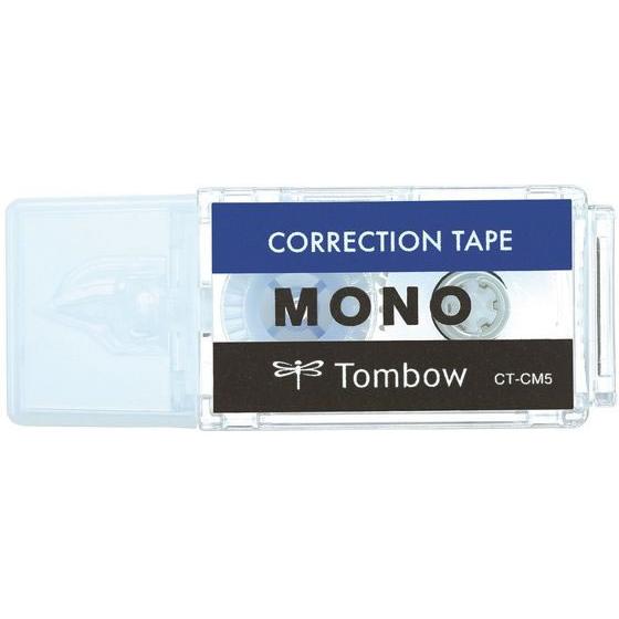 トンボ鉛筆/修正テープ モノポケット モノカラー CT-CM5 ５ｍｍ幅 修正テープ 使いきり 修正