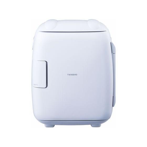 ツインバード 2電源式 コンパクト電子保冷保温ボックス HR-EB06W ポータブル冷蔵庫 冷温庫 ...