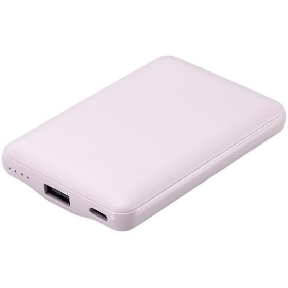 【お取り寄せ】エレコム モバイルバッテリー 5000mAh &amp;me ラベンダー DE-C45-500...