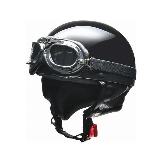 【お取り寄せ】リード工業 CROSS ビンテージヘルメットBK CR750BK
