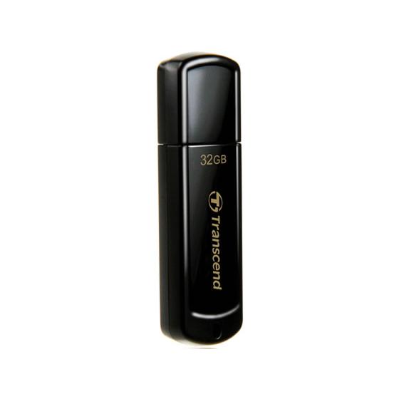 トランセンド USB2.0キャップ式USBメモリ 32GB ブラック TS32GJF350 ＵＳＢメ...