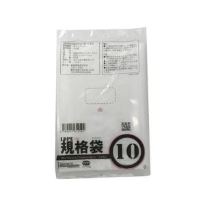 アルフォーインターナショナル/厚口規格袋 透明 10号 50枚