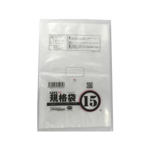 アルフォーインターナショナル/厚口規格袋 透明 15号 50枚