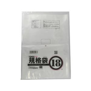 アルフォーインターナショナル/厚口規格袋 透明 18号 50枚