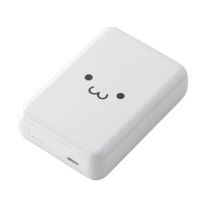 ELECOM - ELECOM　ワイヤレスモバイルバッテリー 10000mAh DE-C54-10000WH　ホワイト ワイヤレスモバイルバッテリー(10000mAh/20W/スタンド付き) - DE