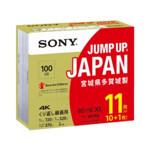 ソニー 繰返し録画用ブルーレイディスク 100GB 11枚 11BNE3VZPS2
