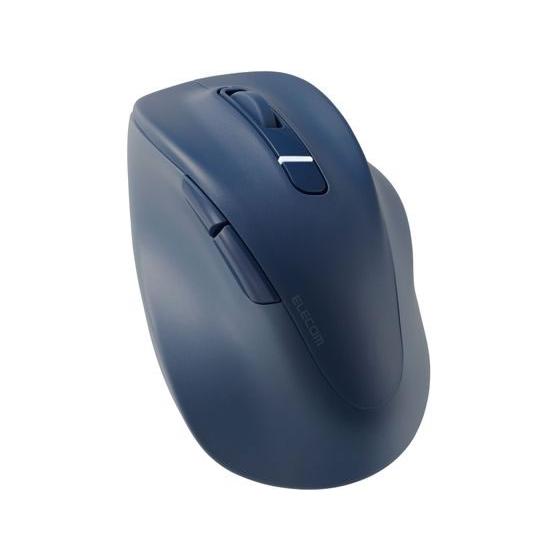 エレコム 無線マウス EX-G Bluetooth 5ボタン Mサイズ ブルー