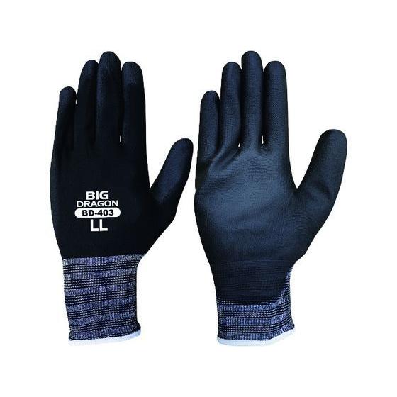 【お取り寄せ】富士グローブ ウレタンゴールド10双組BD-403 LL 7067 背抜き手袋 軍手 ...