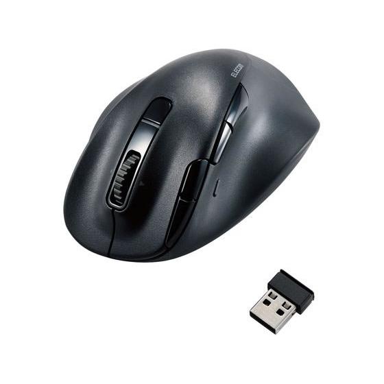 【お取り寄せ】エレコム 無線マウス EX-G PRO Bluetooth 8ボタン 充電式 S 黒 ...