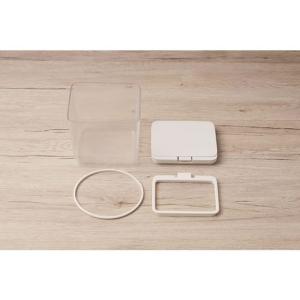 マーナ 保存容器 ワイドトール ホワイト K7...の詳細画像4