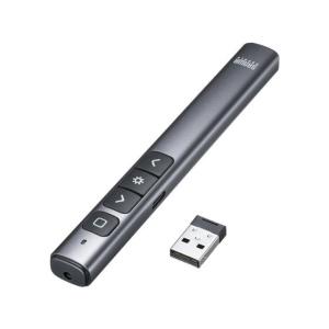 SANWA SUPPLY（サンワサプライ） レーザーポインター 緑 グリーン USB