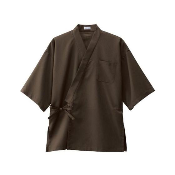 【お取り寄せ】ボンマックス/作務衣(上衣) ブラウン M/FJ0709U-5-M