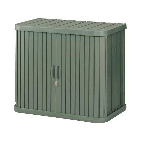 【メーカー直送】アイリスオーヤマ ミニロッカー フォレストグリーン ML-800V【代引不可】【お客...