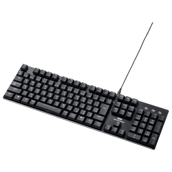 【お取り寄せ】サンワサプライ メカニカルキーボード SKB-MK3BK