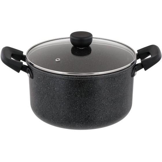 【お取り寄せ】LIV PLUS ベストコ 両手鍋 22cm ダークグレー 両手鍋 外輪鍋 円付鍋 片...