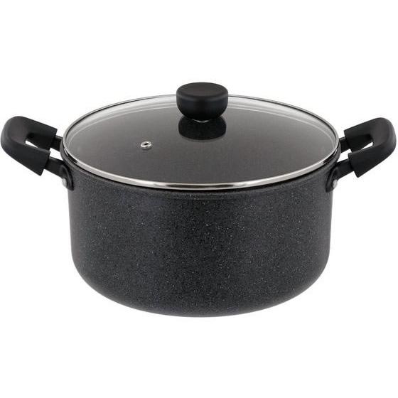 【お取り寄せ】LIV PLUS ベストコ 深型 両手鍋 24cm ダークグレー 両手鍋 外輪鍋 円付...