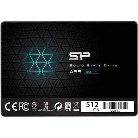 【お取り寄せ】シリコンパワー 内蔵SSD 512GB SPJ512GBSS3A55B ハードディスク...