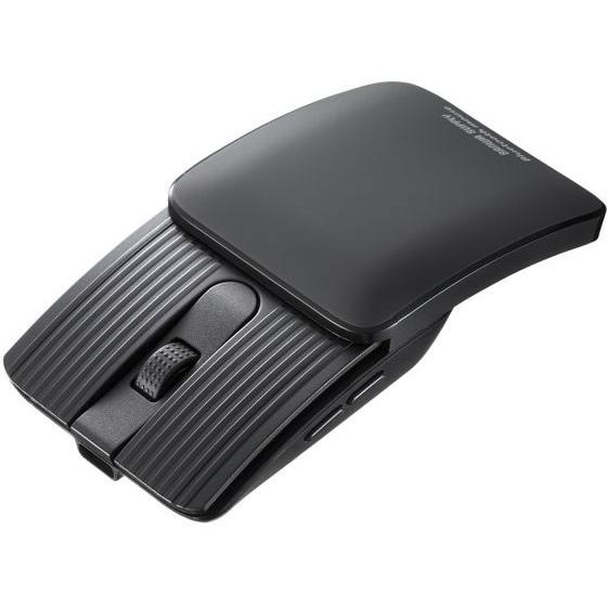 サンワサプライ 静音モバイルBluetoothマウス グレー MA-BBS526GY マウス キーボ...