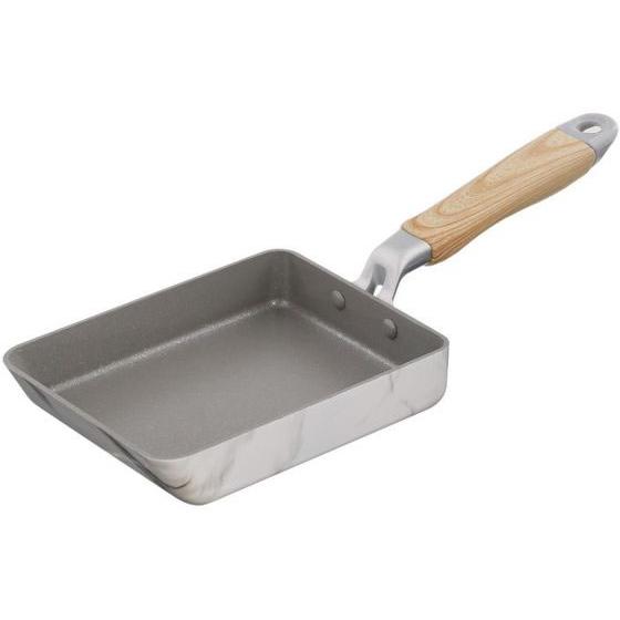 【お取り寄せ】LIV PLUS ベストコ 卵焼き器 13×18cm ガス火用 大理石柄 玉子焼き用 ...