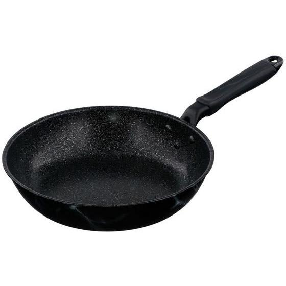【お取り寄せ】LIV PLUS ベストコ フライパン 26cm ブラック 大理石柄 フライパン 炒め...