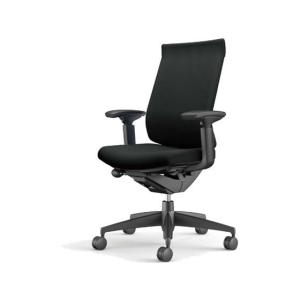 コクヨ/ウィザード3 ブラックシェル ハイバック 黒脚