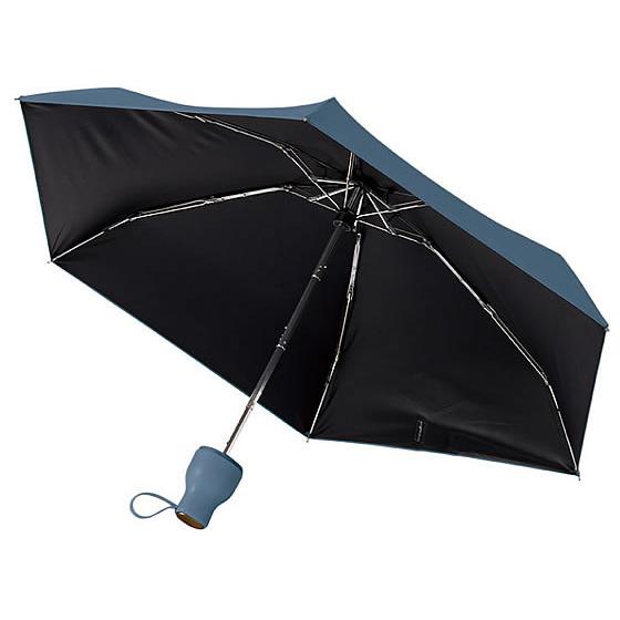 トレードワークス コンパクトボトル 遮光アンブレラ UPF50+ ネイビー 傘 雨具 防水関連 日用...