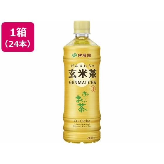 伊藤園 お~いお茶玄米茶 600ml×24本 ペットボトル 小容量 お茶 缶飲料 ボトル飲料