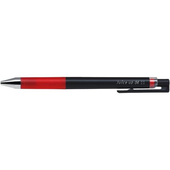 パイロット ジュースアップ 超極細 0.4mm レッド 赤インク ゲルインクボールペン
