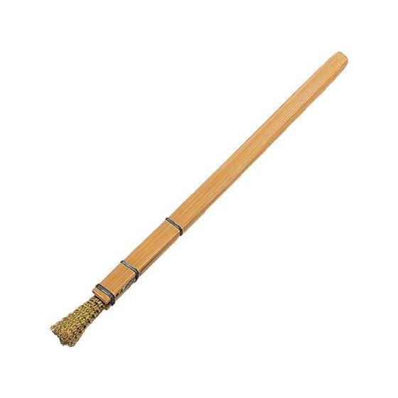 【お取り寄せ】TRUSCO 筆型ブラシ 竹柄 真鍮 線径0.18mm FB-3TRUSCO 筆型ブラ...