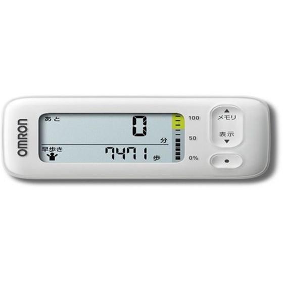 【お取り寄せ】オムロン 活動量計 カロリスキャン ホワイト HJA-331T1-JW 歩数計 活動量...
