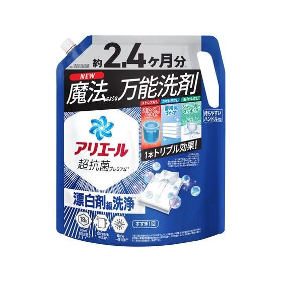 P&amp;G アリエールジェル 詰替 超ウルトラジャンボ 1.72kg 液体タイプ 衣料用洗剤 洗剤 清掃