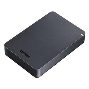 バッファロー 耐衝撃ポータブルHDD 4TBブラック HD-PGF4.0U3-GBKA ハードディスク 外付けドライブ ＵＳＢメモリ パソコン 家電